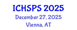 International Conference on Humanities, Social and Political Sciences (ICHSPS) December 27, 2025 - Vienna, Austria