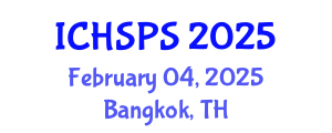 International Conference on Humanities, Social and Political Sciences (ICHSPS) February 04, 2025 - Bangkok, Thailand