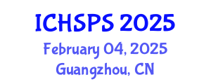 International Conference on Humanities, Social and Political Sciences (ICHSPS) February 04, 2025 - Guangzhou, China