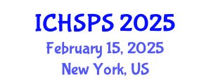 International Conference on Humanities, Social and Political Sciences (ICHSPS) February 15, 2025 - New York, United States