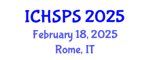 International Conference on Humanities, Social and Political Sciences (ICHSPS) February 18, 2025 - Rome, Italy