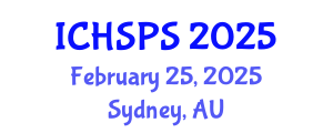 International Conference on Humanities, Social and Political Sciences (ICHSPS) February 25, 2025 - Sydney, Australia
