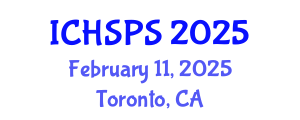International Conference on Humanities, Social and Political Sciences (ICHSPS) February 11, 2025 - Toronto, Canada