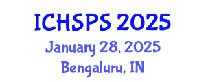 International Conference on Humanities, Social and Political Sciences (ICHSPS) January 28, 2025 - Bengaluru, India