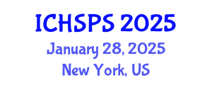 International Conference on Humanities, Social and Political Sciences (ICHSPS) January 28, 2025 - New York, United States