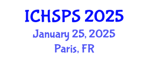 International Conference on Humanities, Social and Political Sciences (ICHSPS) January 25, 2025 - Paris, France