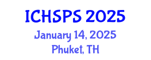International Conference on Humanities, Social and Political Sciences (ICHSPS) January 14, 2025 - Phuket, Thailand