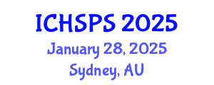 International Conference on Humanities, Social and Political Sciences (ICHSPS) January 28, 2025 - Sydney, Australia