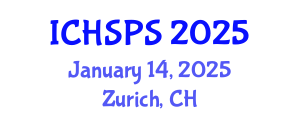 International Conference on Humanities, Social and Political Sciences (ICHSPS) January 14, 2025 - Zurich, Switzerland