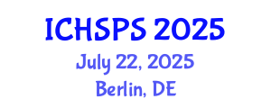 International Conference on Humanities, Social and Political Sciences (ICHSPS) July 22, 2025 - Berlin, Germany