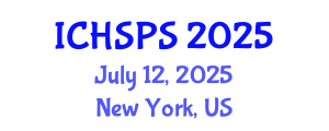 International Conference on Humanities, Social and Political Sciences (ICHSPS) July 12, 2025 - New York, United States