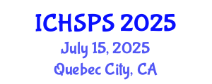 International Conference on Humanities, Social and Political Sciences (ICHSPS) July 15, 2025 - Quebec City, Canada