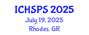 International Conference on Humanities, Social and Political Sciences (ICHSPS) July 19, 2025 - Rhodes, Greece
