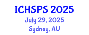 International Conference on Humanities, Social and Political Sciences (ICHSPS) July 29, 2025 - Sydney, Australia
