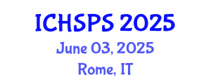 International Conference on Humanities, Social and Political Sciences (ICHSPS) June 03, 2025 - Rome, Italy