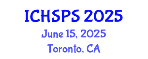 International Conference on Humanities, Social and Political Sciences (ICHSPS) June 15, 2025 - Toronto, Canada