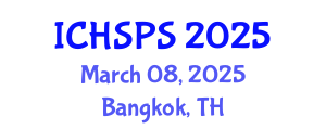 International Conference on Humanities, Social and Political Sciences (ICHSPS) March 08, 2025 - Bangkok, Thailand