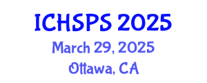 International Conference on Humanities, Social and Political Sciences (ICHSPS) March 29, 2025 - Ottawa, Canada