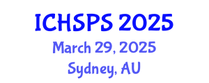 International Conference on Humanities, Social and Political Sciences (ICHSPS) March 29, 2025 - Sydney, Australia
