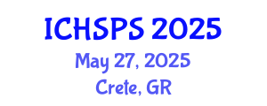 International Conference on Humanities, Social and Political Sciences (ICHSPS) May 27, 2025 - Crete, Greece