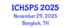 International Conference on Humanities, Social and Political Sciences (ICHSPS) November 29, 2025 - Bangkok, Thailand