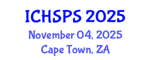International Conference on Humanities, Social and Political Sciences (ICHSPS) November 04, 2025 - Cape Town, South Africa