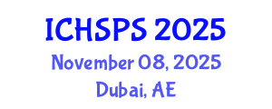 International Conference on Humanities, Social and Political Sciences (ICHSPS) November 08, 2025 - Dubai, United Arab Emirates