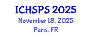 International Conference on Humanities, Social and Political Sciences (ICHSPS) November 18, 2025 - Paris, France