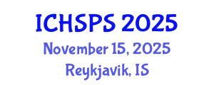 International Conference on Humanities, Social and Political Sciences (ICHSPS) November 15, 2025 - Reykjavik, Iceland