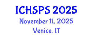 International Conference on Humanities, Social and Political Sciences (ICHSPS) November 11, 2025 - Venice, Italy