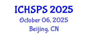 International Conference on Humanities, Social and Political Sciences (ICHSPS) October 06, 2025 - Beijing, China