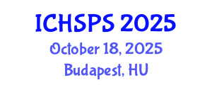 International Conference on Humanities, Social and Political Sciences (ICHSPS) October 18, 2025 - Budapest, Hungary
