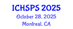 International Conference on Humanities, Social and Political Sciences (ICHSPS) October 28, 2025 - Montreal, Canada