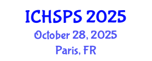 International Conference on Humanities, Social and Political Sciences (ICHSPS) October 28, 2025 - Paris, France