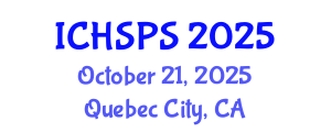 International Conference on Humanities, Social and Political Sciences (ICHSPS) October 21, 2025 - Quebec City, Canada