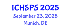 International Conference on Humanities, Social and Political Sciences (ICHSPS) September 23, 2025 - Munich, Germany