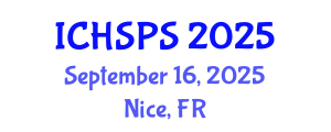 International Conference on Humanities, Social and Political Sciences (ICHSPS) September 16, 2025 - Nice, France