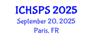 International Conference on Humanities, Social and Political Sciences (ICHSPS) September 20, 2025 - Paris, France