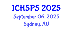 International Conference on Humanities, Social and Political Sciences (ICHSPS) September 06, 2025 - Sydney, Australia