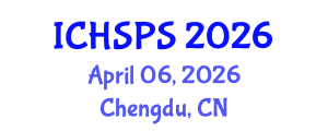 International Conference on Humanities, Social and Political Sciences (ICHSPS) April 06, 2026 - Chengdu, China International Conference on Humanities, Social and Political Sciences (ICHSPS) April 06, 2026 - Chengdu, China