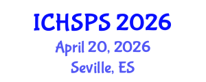 International Conference on Humanities, Social and Political Sciences (ICHSPS) April 20, 2026 - Seville, Spain International Conference on Humanities, Social and Political Sciences (ICHSPS) April 20, 2026 - Seville, Spain