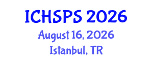 International Conference on Humanities, Social and Political Sciences (ICHSPS) August 16, 2026 - Istanbul, Turkey International Conference on Humanities, Social and Political Sciences (ICHSPS) August 16, 2026 - Istanbul, Turkey