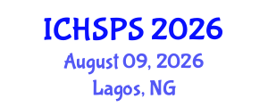 International Conference on Humanities, Social and Political Sciences (ICHSPS) August 09, 2026 - Lagos, Nigeria International Conference on Humanities, Social and Political Sciences (ICHSPS) August 09, 2026 - Lagos, Nigeria