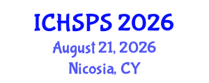International Conference on Humanities, Social and Political Sciences (ICHSPS) August 21, 2026 - Nicosia, Cyprus International Conference on Humanities, Social and Political Sciences (ICHSPS) August 21, 2026 - Nicosia, Cyprus