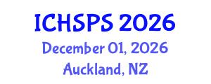 International Conference on Humanities, Social and Political Sciences (ICHSPS) December 01, 2026 - Auckland, New Zealand International Conference on Humanities, Social and Political Sciences (ICHSPS) December 01, 2026 - Auckland, New Zealand