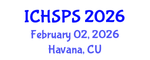 International Conference on Humanities, Social and Political Sciences (ICHSPS) February 02, 2026 - Havana, Cuba International Conference on Humanities, Social and Political Sciences (ICHSPS) February 02, 2026 - Havana, Cuba