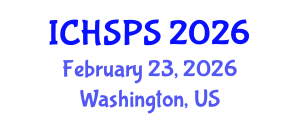 International Conference on Humanities, Social and Political Sciences (ICHSPS) February 23, 2026 - Washington, United States International Conference on Humanities, Social and Political Sciences (ICHSPS) February 23, 2026 - Washington, United States