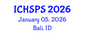 International Conference on Humanities, Social and Political Sciences (ICHSPS) January 05, 2026 - Bali, Indonesia International Conference on Humanities, Social and Political Sciences (ICHSPS) January 05, 2026 - Bali, Indonesia