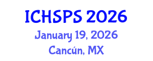 International Conference on Humanities, Social and Political Sciences (ICHSPS) January 19, 2026 - Cancún, Mexico International Conference on Humanities, Social and Political Sciences (ICHSPS) January 19, 2026 - Cancún, Mexico