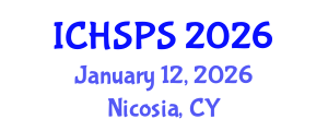 International Conference on Humanities, Social and Political Sciences (ICHSPS) January 12, 2026 - Nicosia, Cyprus International Conference on Humanities, Social and Political Sciences (ICHSPS) January 12, 2026 - Nicosia, Cyprus